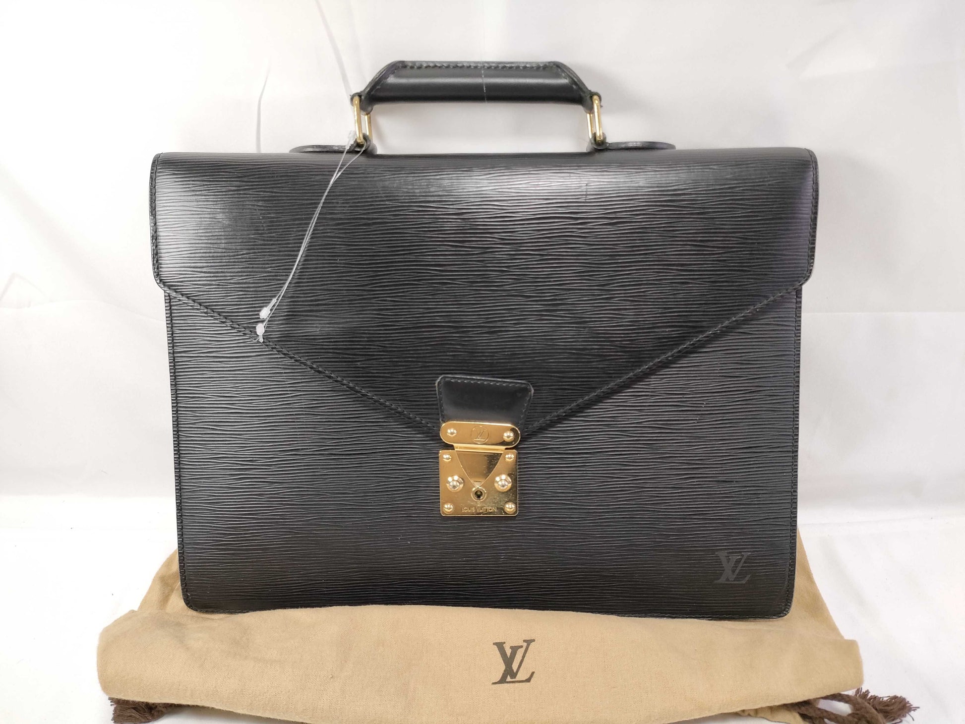 LOUIS VUITTON Epi LOUIS VUITTON Celciviette Conseier Epi/Noir Business Bag