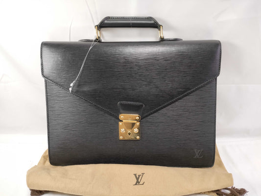 LOUIS VUITTON Epi LOUIS VUITTON Celciviette Conseier Epi/Noir Business Bag