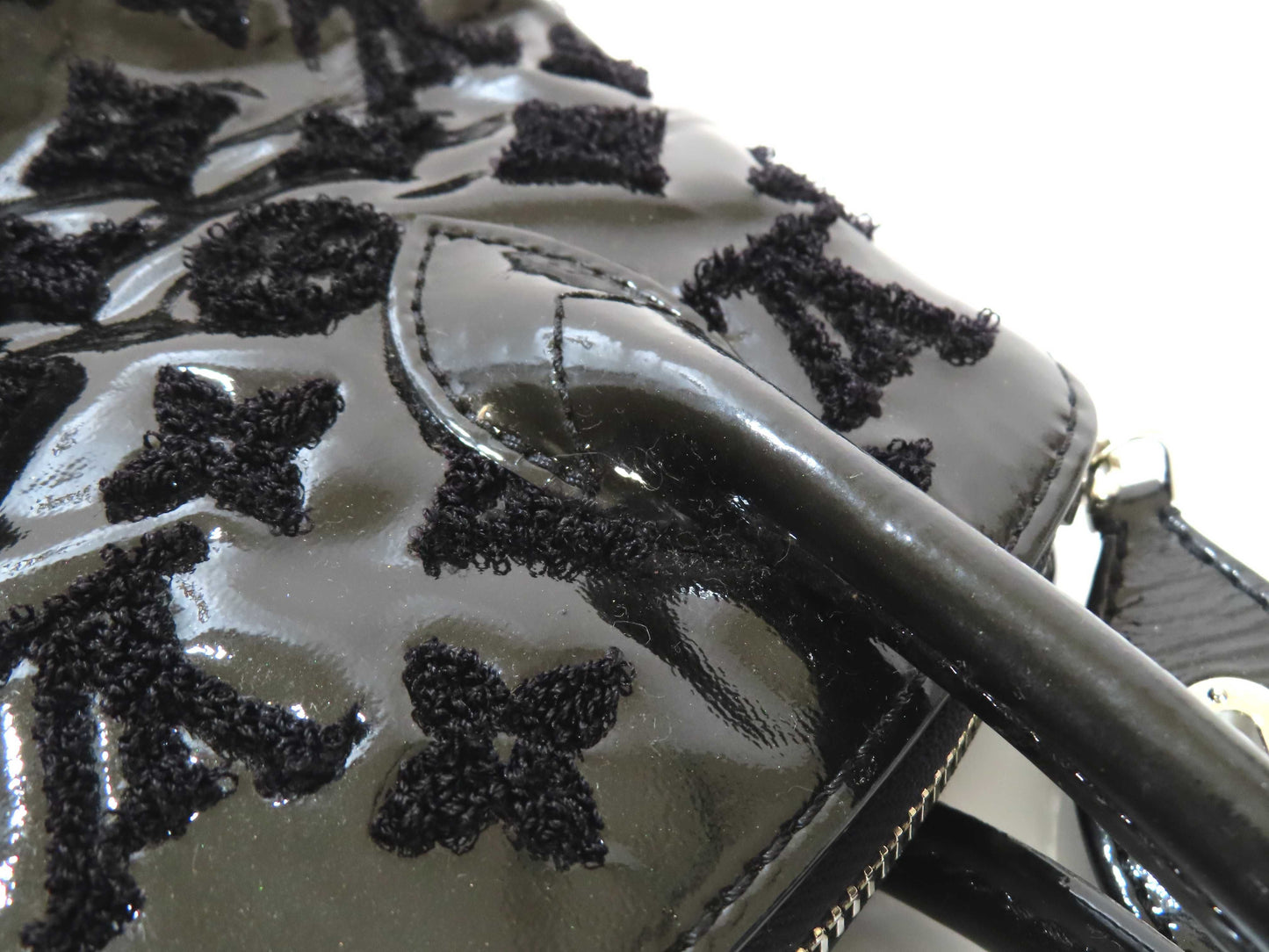 LOUIS VUITTON LOUIS VUITTON Lockit BB Bouquet/Noir Handbag