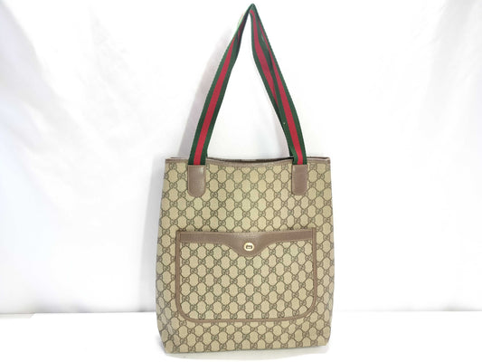 GUCCI GG Supreme GUCCI GG Supreme Sherry Tote Bag Tote Bag