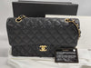 CHANEL Matelasse Chain Shoulder Bag in Caviar Leather with GD Hardware and Double Flap, 29185627