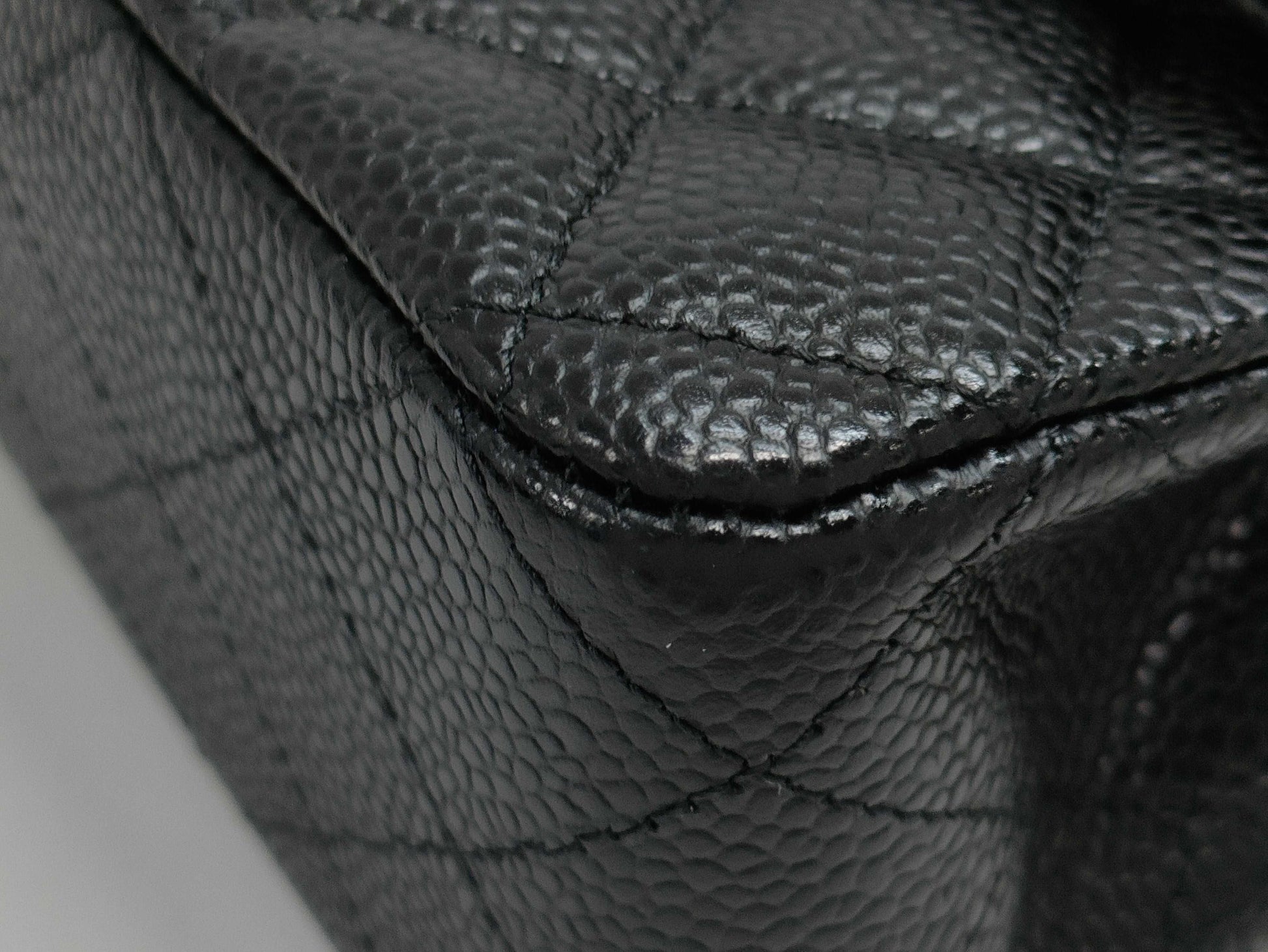 CHANEL Matelasse Chain Shoulder Bag in Caviar Leather with GD Hardware and Double Flap, 29185627
