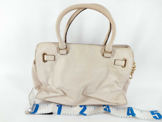 Michael Kors Marc Jacobs 2-way grained leather white handbag