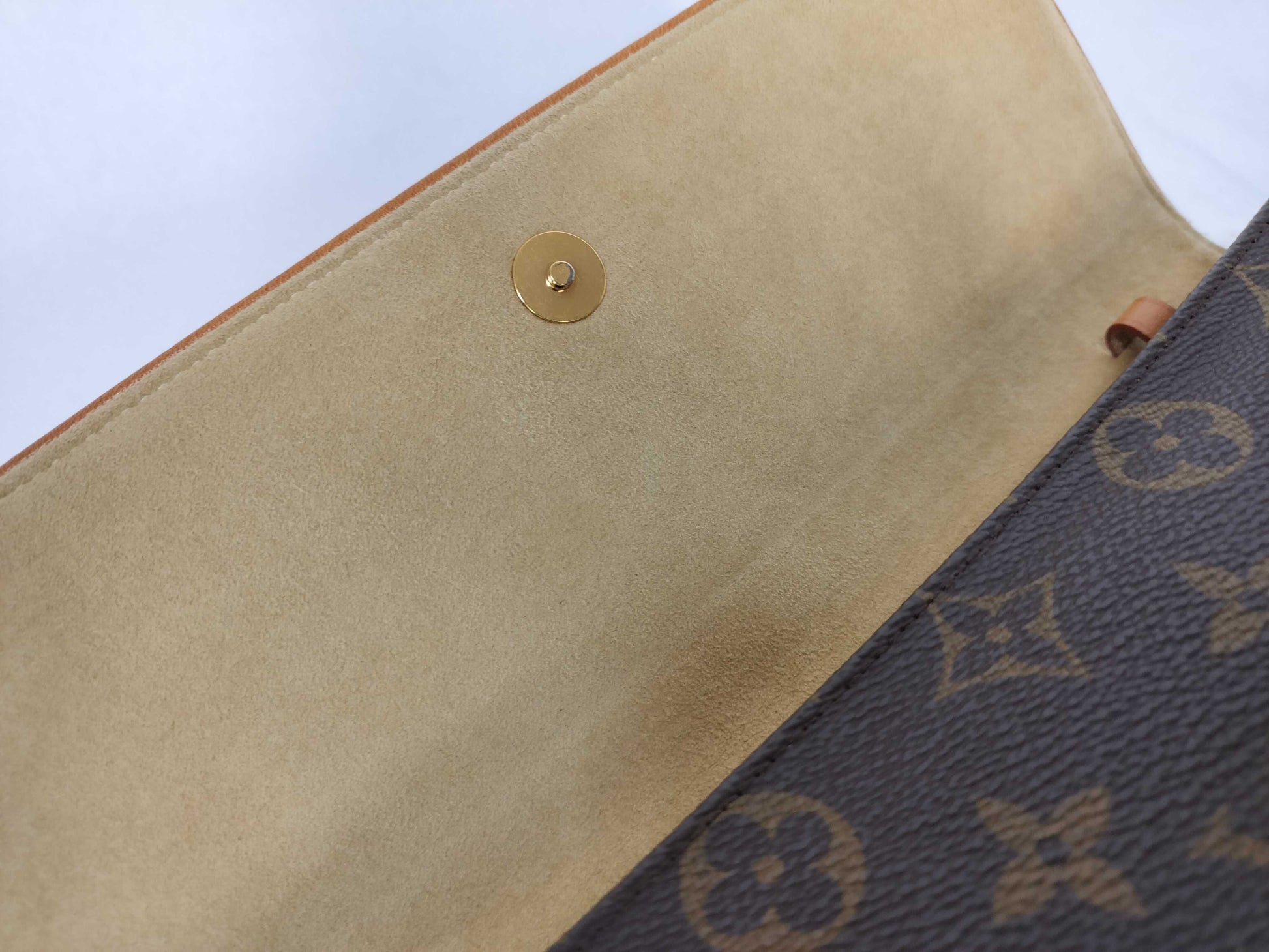 LOUIS VUITTON Monogram Louis Vuitton Monogram Pochette Twin GM M51852 Wallet