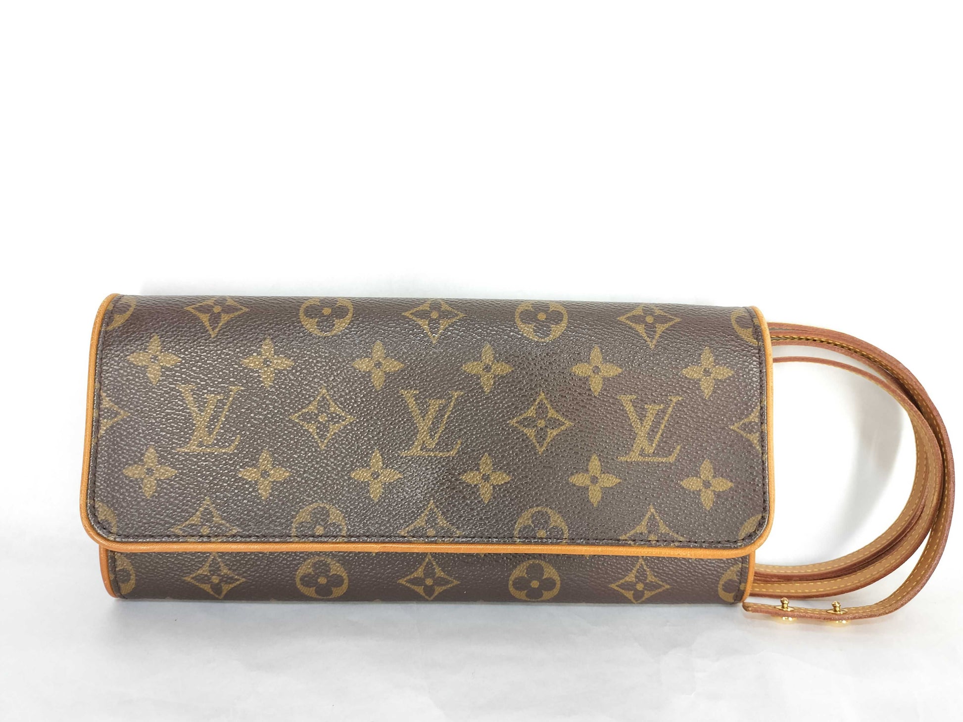 LOUIS VUITTON Monogram Louis Vuitton Monogram Pochette Twin GM M51852 Wallet
