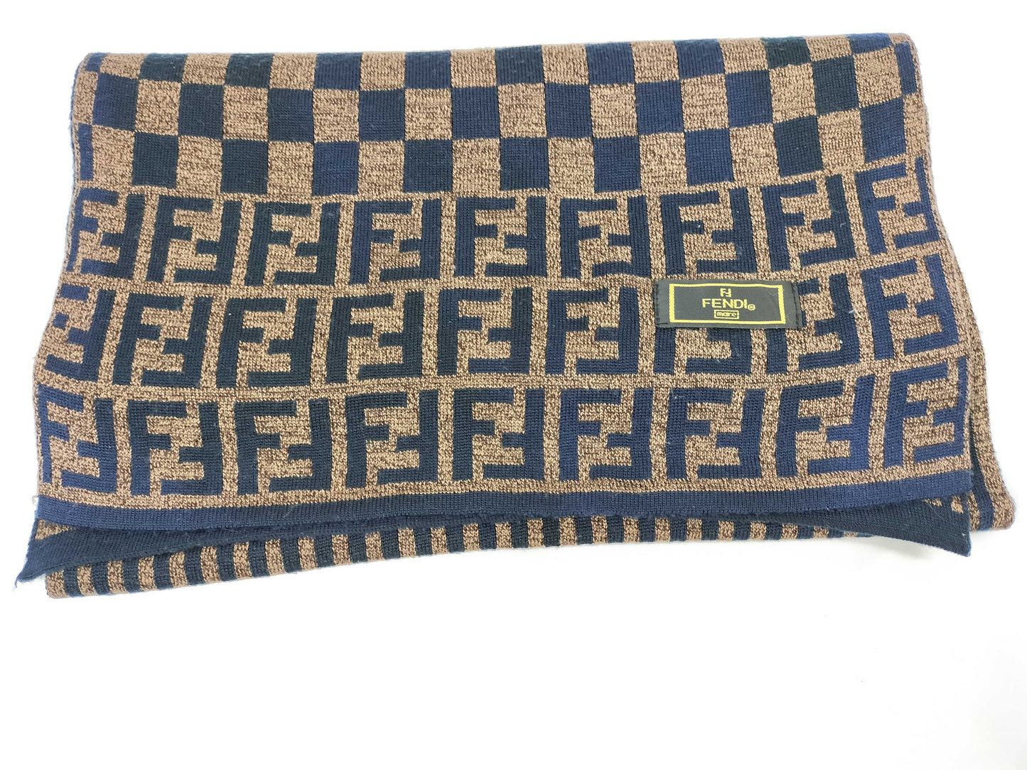 FENDI Zucca Pattern Fendi Zucchino Muffler Muffler