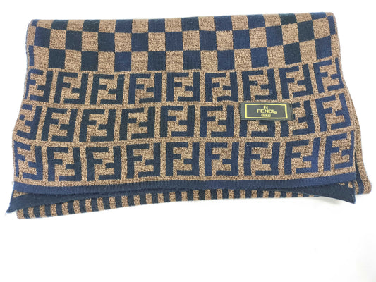 FENDI Zucca Pattern Fendi Zucchino Muffler Muffler