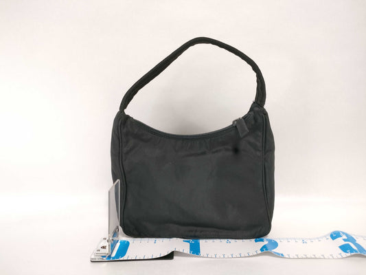 PRADA Nylon Prada Handbag Black Handbag