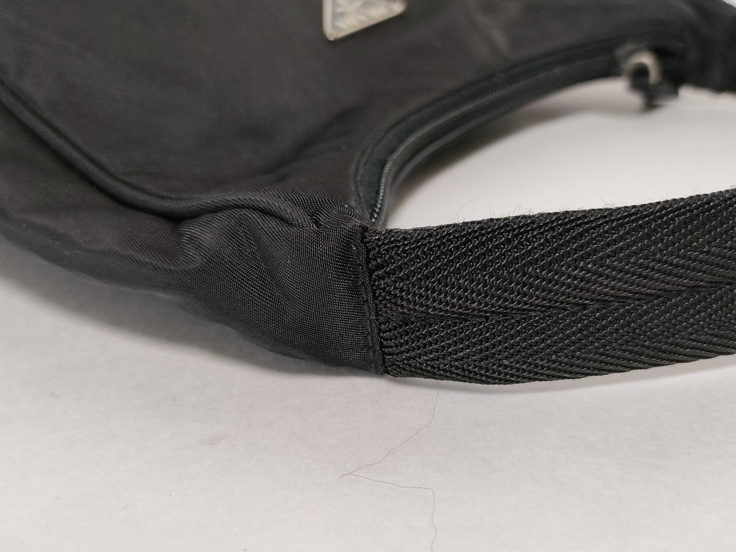 PRADA Nylon Prada Handbag Black Handbag