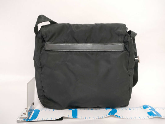 PRADA Nylon Prada Shoulder Bag Black Shoulder Bag