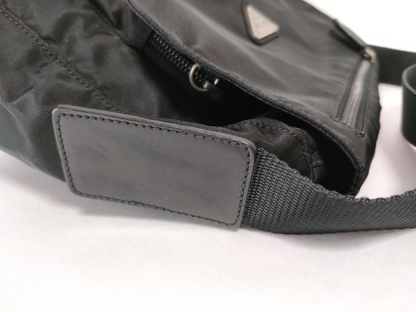 PRADA Nylon Prada Shoulder Bag Black Shoulder Bag