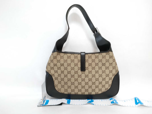 GUCCI GG Canvas Gucci GG Canvas Sherry Jackie Handbag Handbag