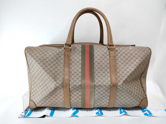GUCCI Gucci Sherry Micro GG Boston Bag Boston Bag