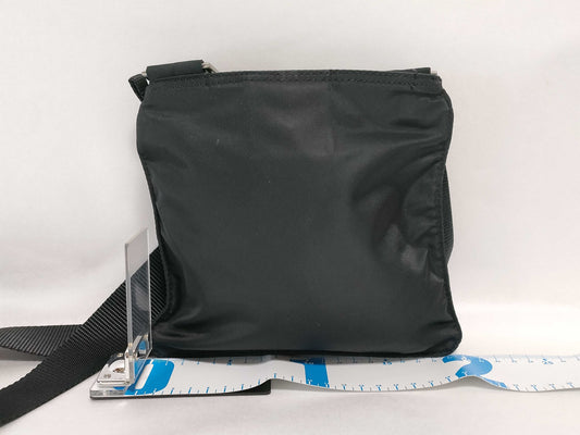 PRADA Nylon Prada Shoulder Bag Black Shoulder Bag