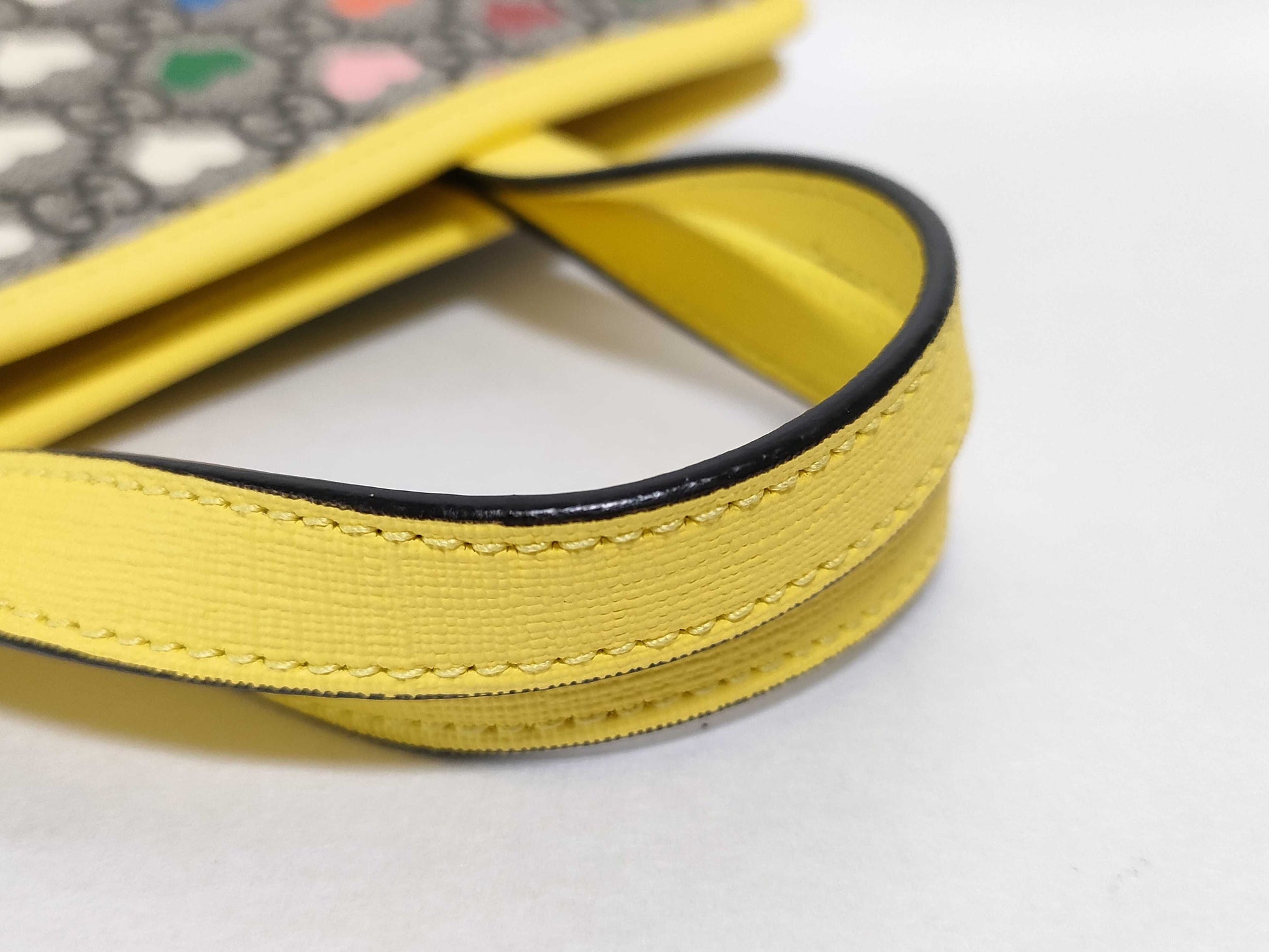 GUCCI GG Supreme Gucci GG Supreme Handbag Yellow Children's Handbag