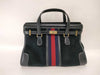 GUCCI Gucci Sherry Tote Bag Navy Handbag