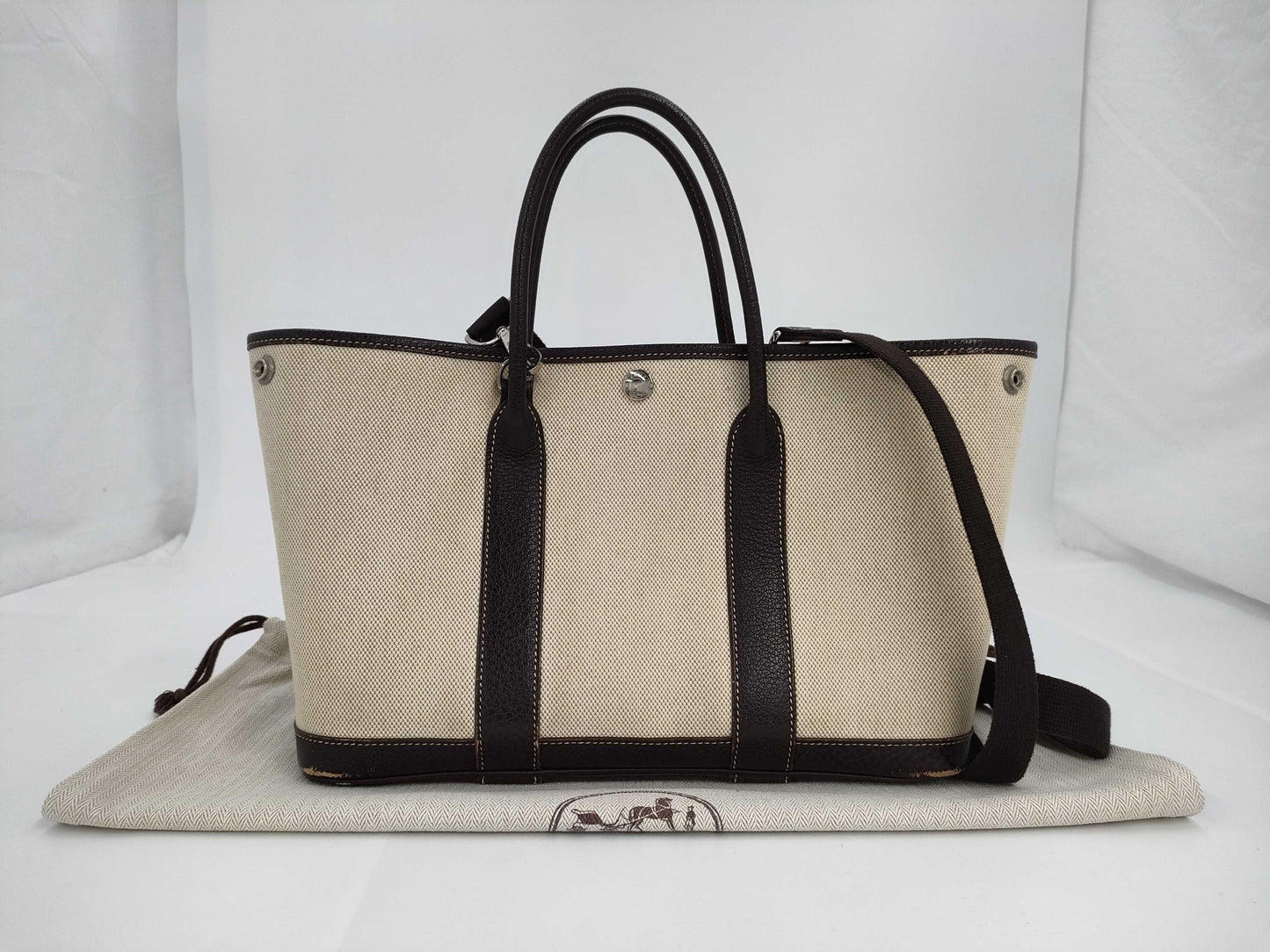 HERMES Garden Party PM □I Tote Bag