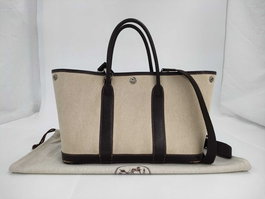 HERMES Garden Party PM □I Tote Bag