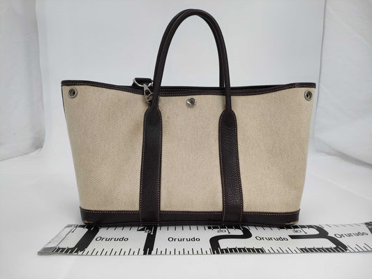 HERMES Garden Party PM □I Tote Bag
