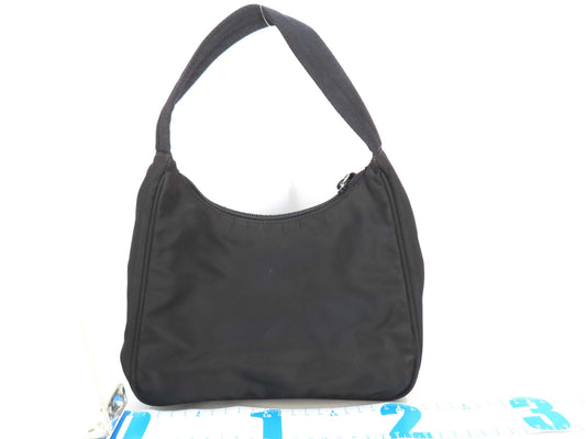 PRADA Nylon Prada Handbag Black Handbag