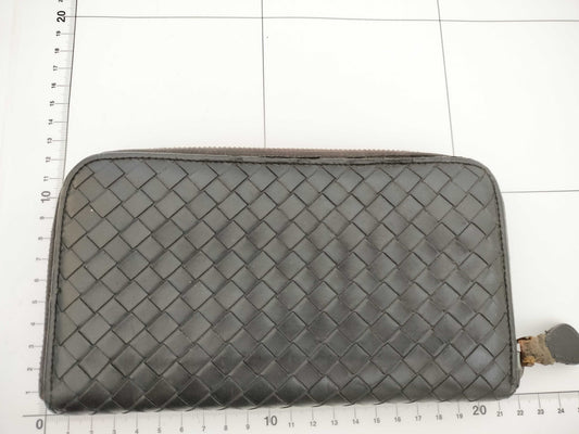 BOTTEGA VENETA Intrecciato Wallet Black