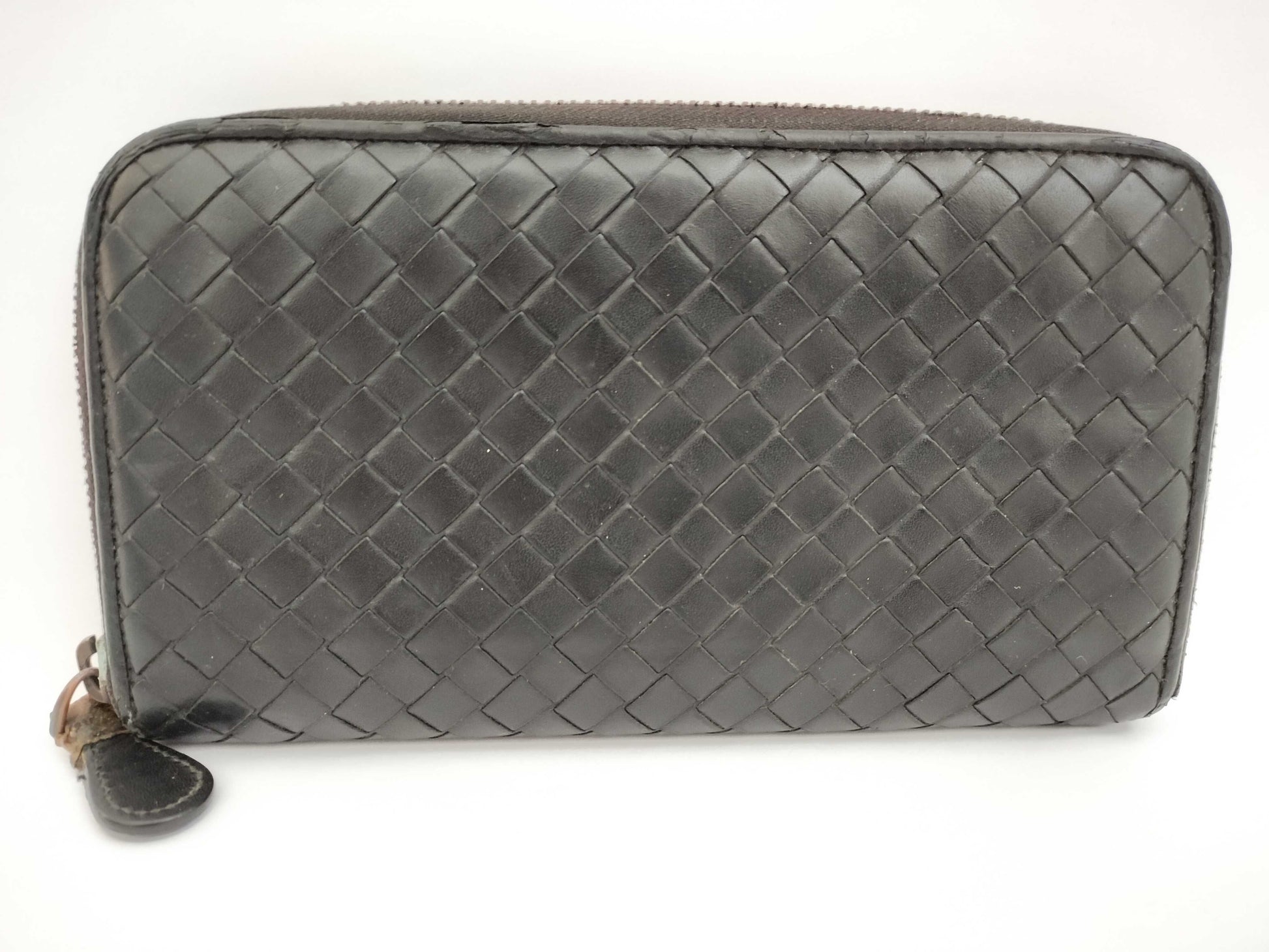 BOTTEGA VENETA Intrecciato Wallet Black