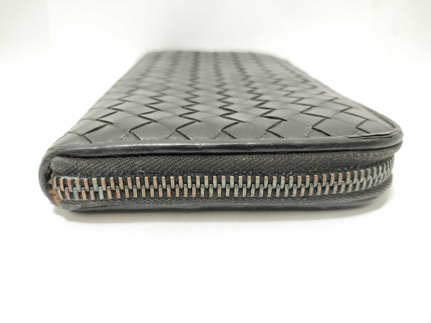 BOTTEGA VENETA Intrecciato Wallet Black