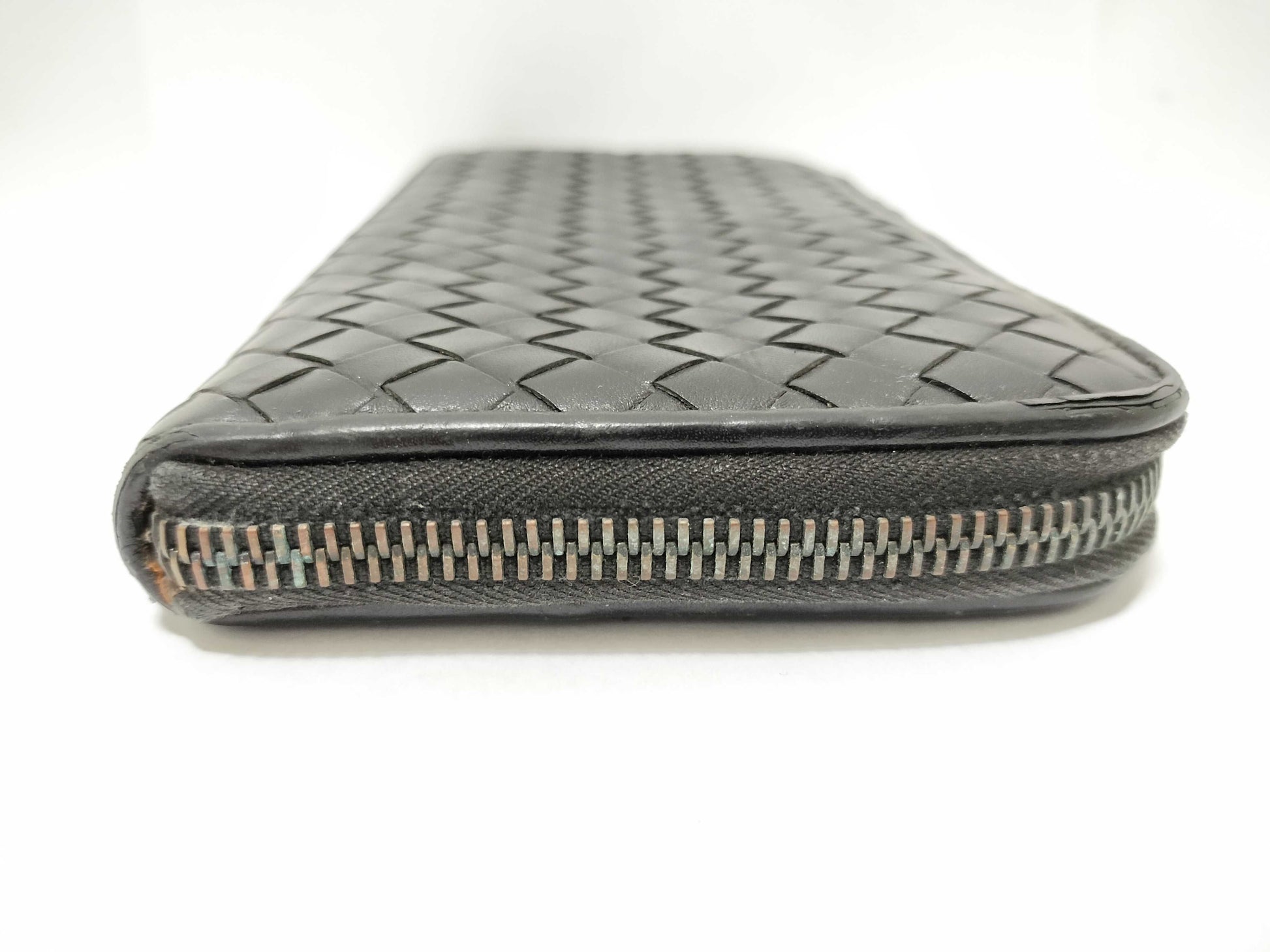 BOTTEGA VENETA Intrecciato Wallet Black