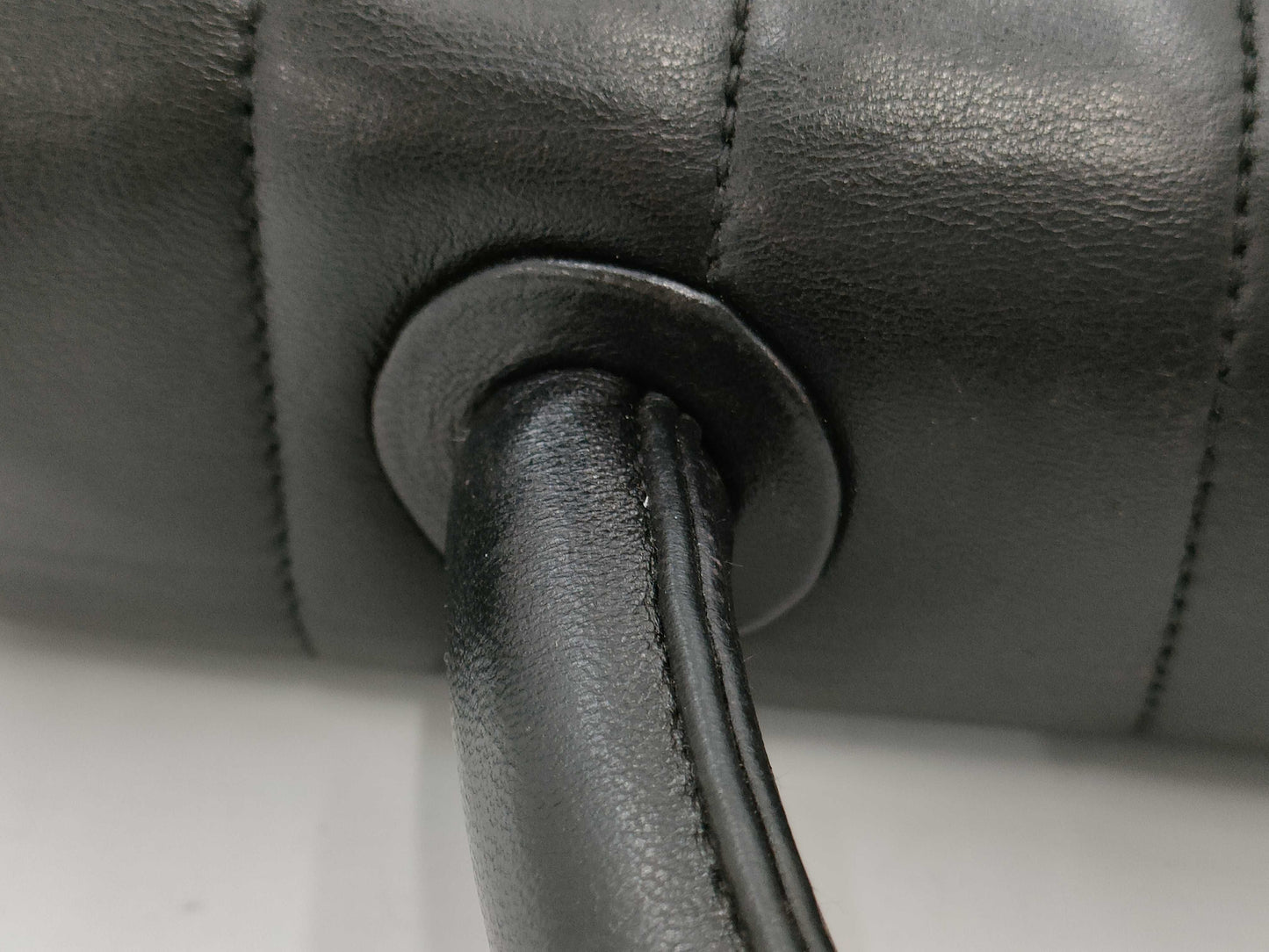 CHANEL Mademoiselle Handbag Black Turnlock Handbag