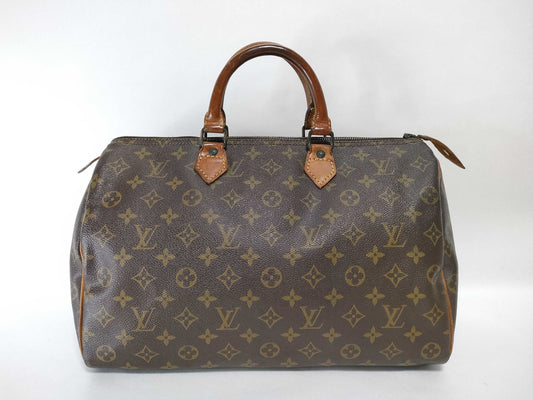LOUIS VUITTON Monogram Louis Vuitton Monogram Speedy 35 M41524 Handbag