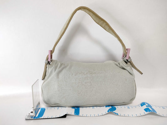 FENDI Mamma Fendi Handbag Mamma Bucket Grey Handbag