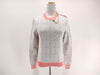 LOUIS VUITTON Louis Vuitton Monogram Knit Long Sleeve Contrast Trim Top