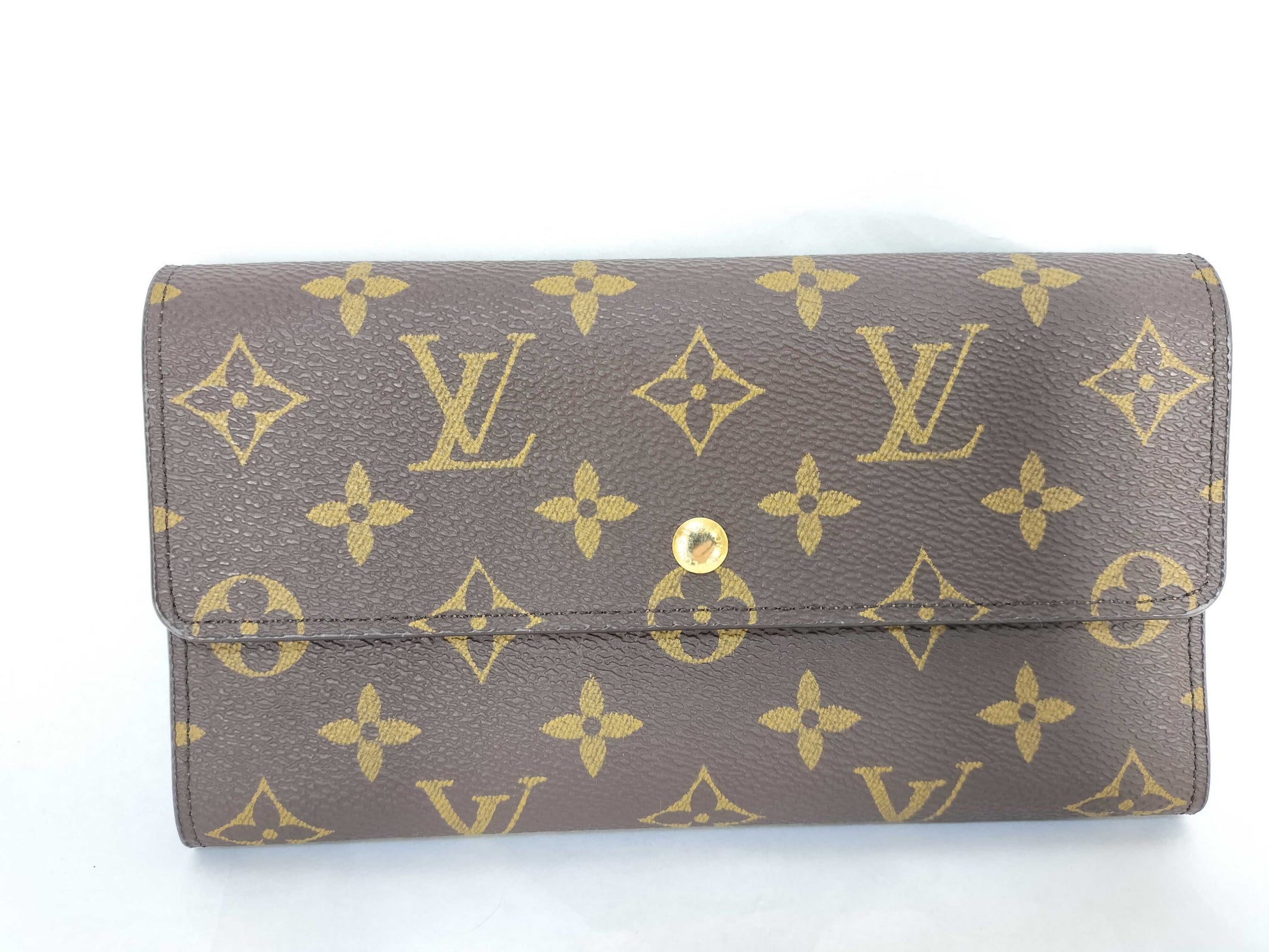 LOUIS VUITTON Monogram Louis Vuitton Monogram Porto Tresol International M61215 Wallet