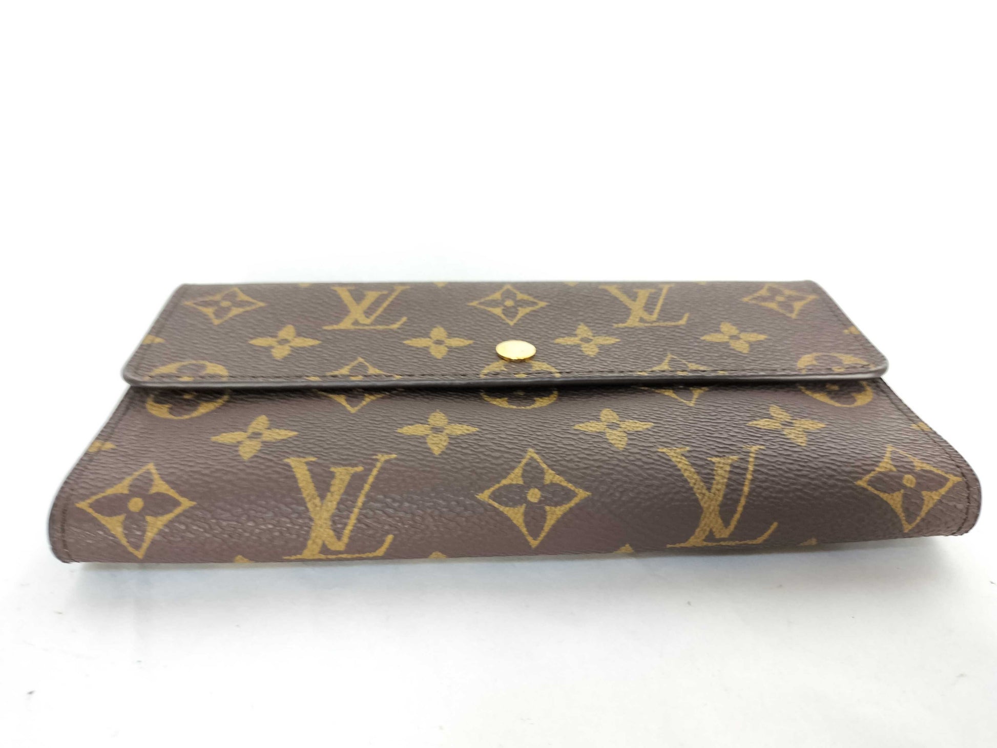LOUIS VUITTON Monogram Louis Vuitton Monogram Porto Tresol International M61215 Wallet