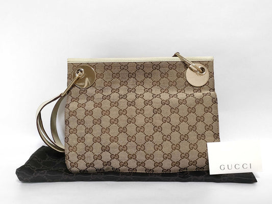 GUCCI GG Canvas Gucci GG Canvas Shoulder Bag Shoulder Bag