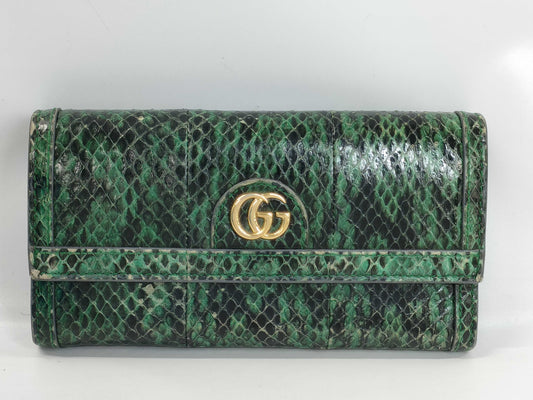 GUCCI Gucci Python Ophidia Long Wallet Wallet