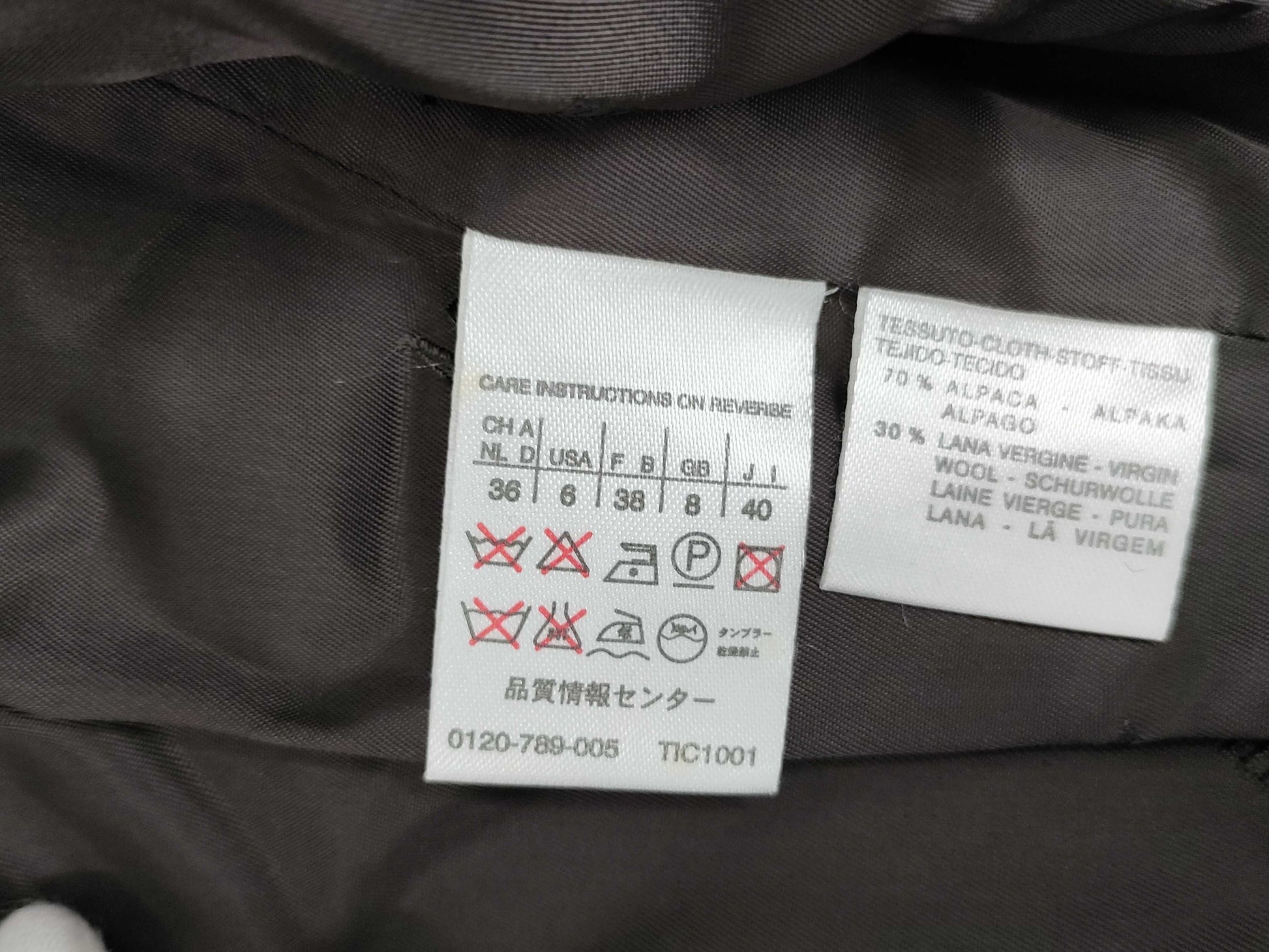 MaxMara White Tag Alpaca Coat with Leather Belt, Size 40