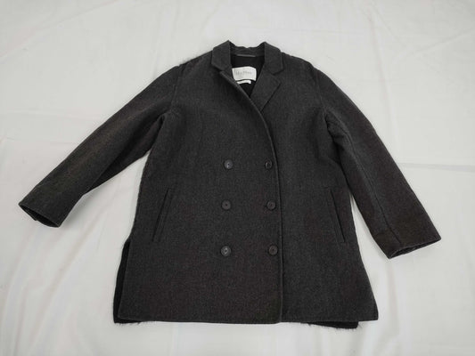 MaxMara White Tag Cutietoamano Alpaca Double-Breasted Jacket, Size 42, Coat