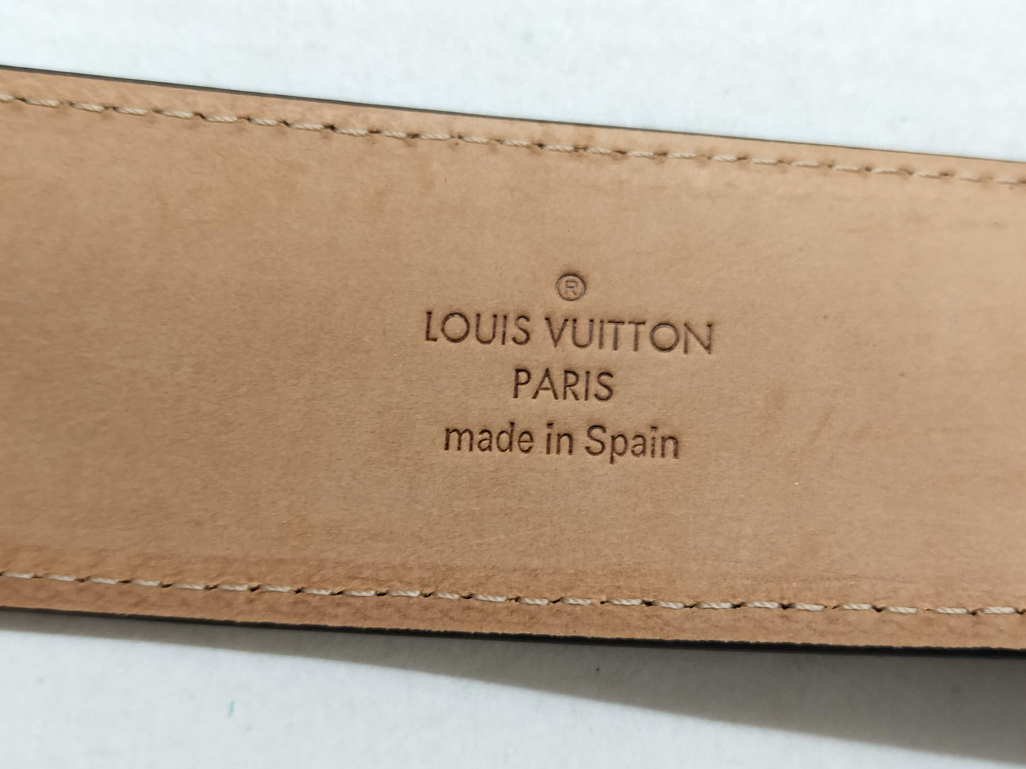 LOUIS VUITTON Monogram Louis Vuitton Belt Size 100 Belts