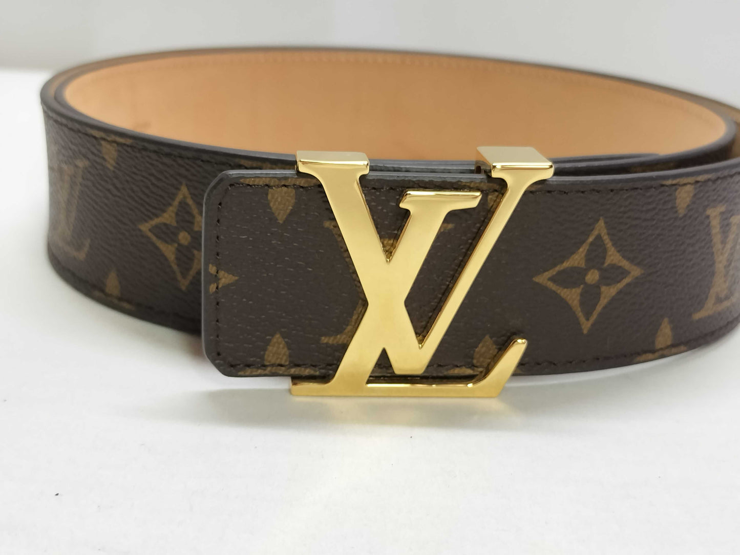 LOUIS VUITTON Monogram Louis Vuitton Belt Size 105 Belt
