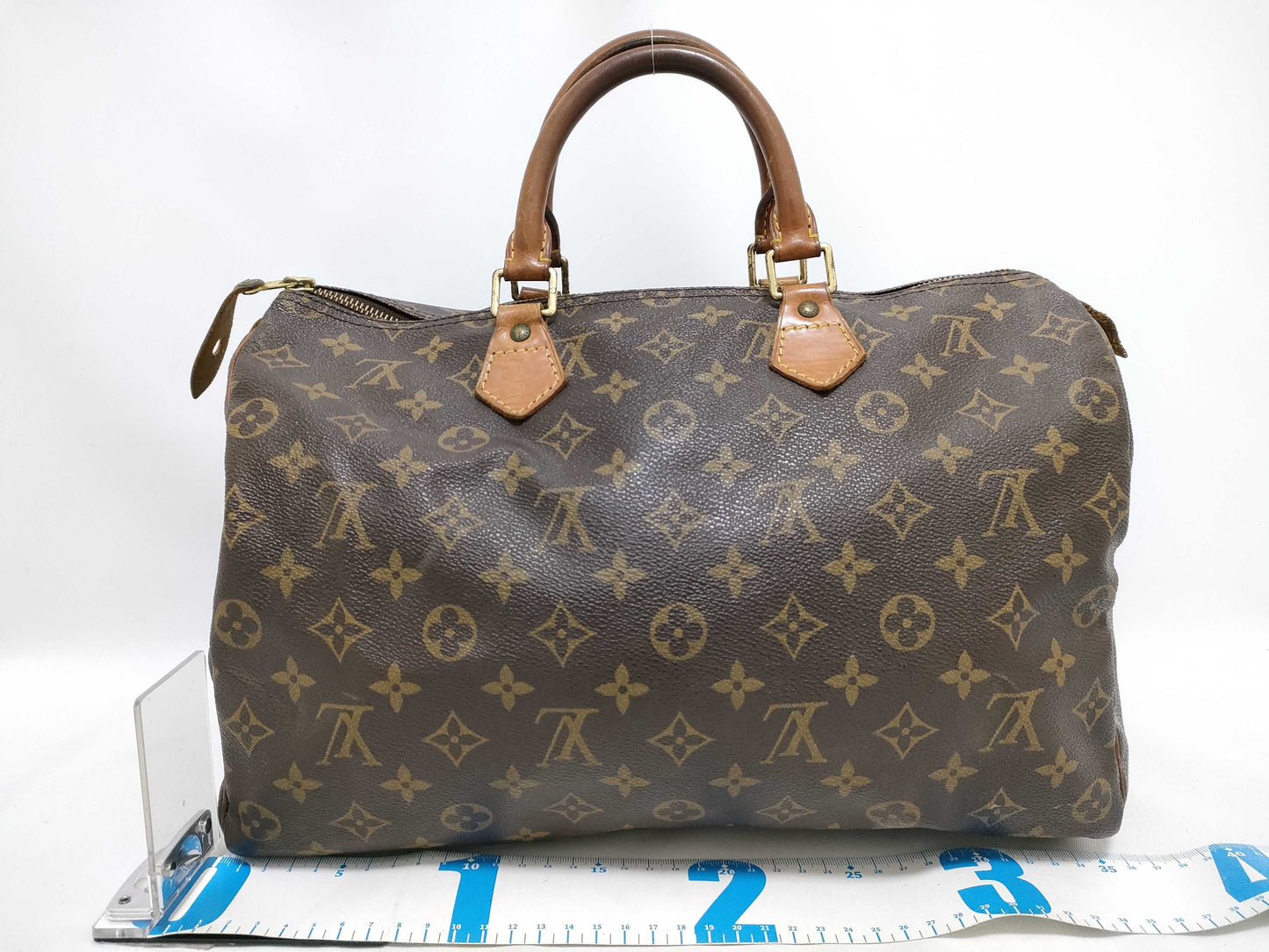 LOUIS VUITTON Monogram LV Speedy 35 Handbag