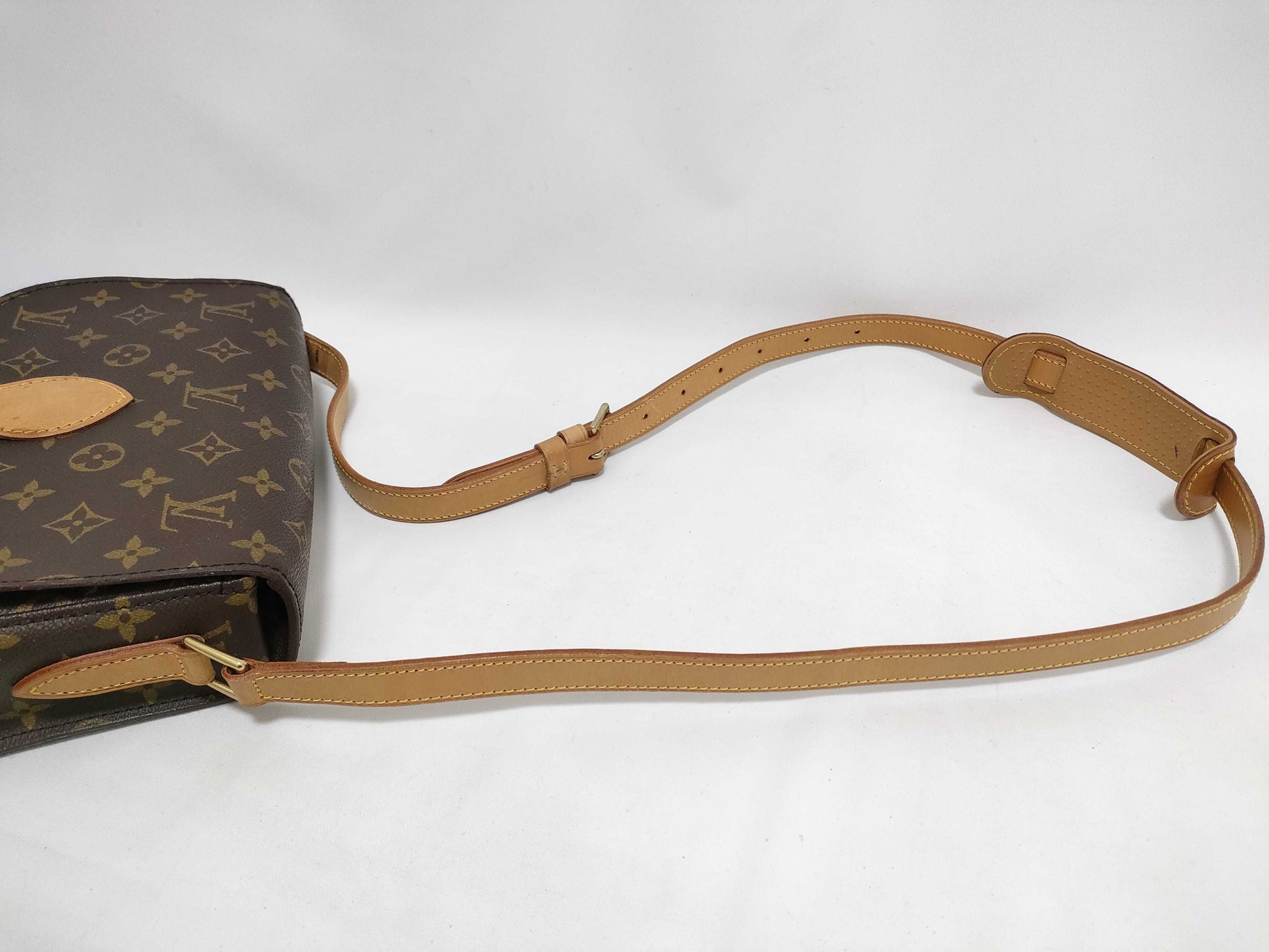 LOUIS VUITTON Monogram LV Saint-Cloud Shoulder Bag