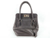 HERMES Toolbox 20/Swift/Black/□N Engraved/Silver Hardware Bag