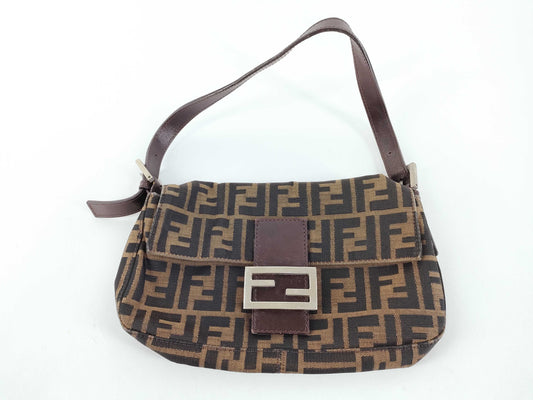 FENDI Zucca Mamma Bucket/Zucca Handbag