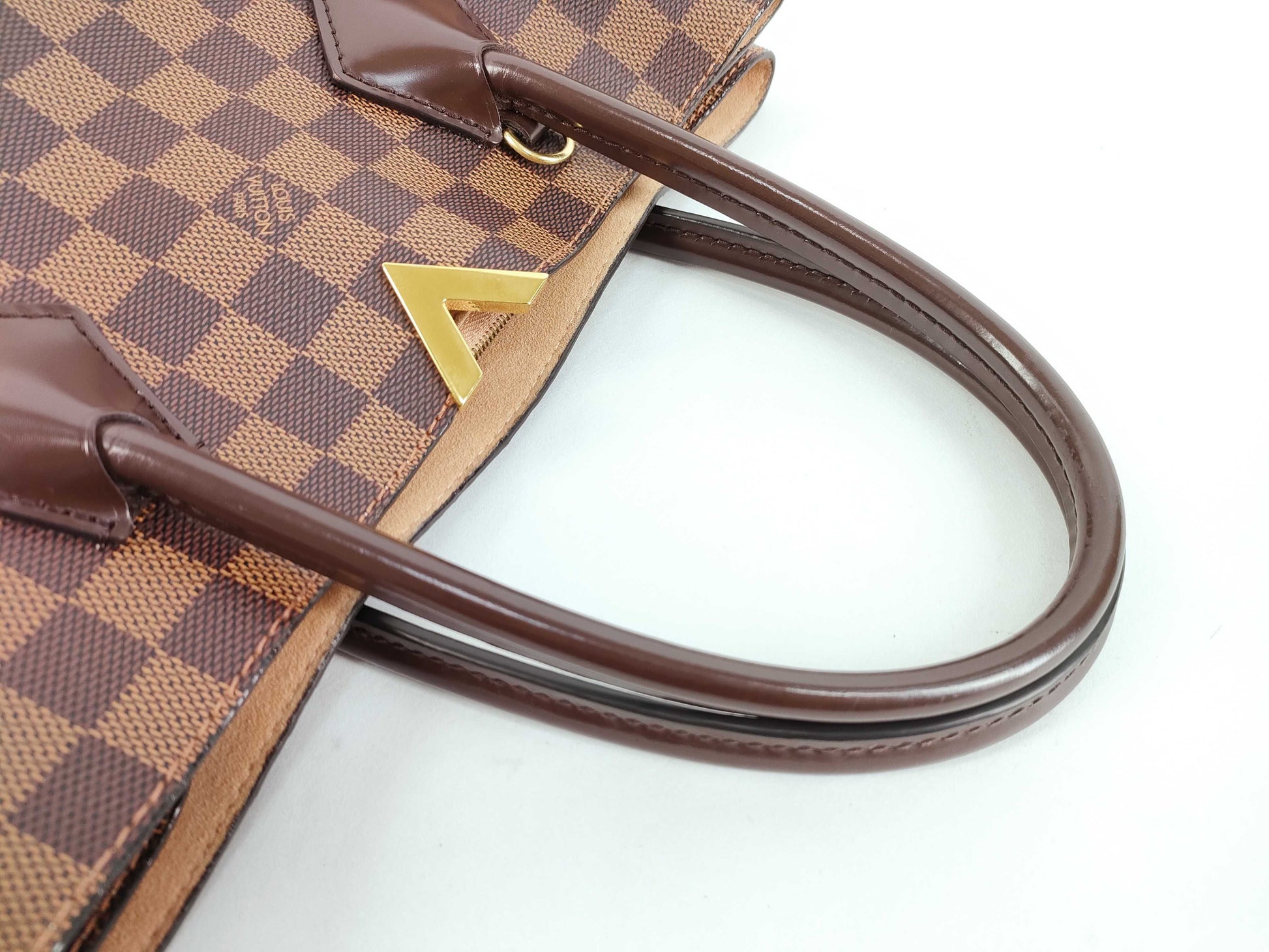 LOUIS VUITTON Damier Louis Vuitton Damier Kensington Handbag with G Fittings ST DU2106 Tote Bag