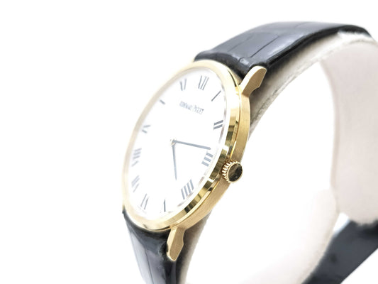 AUDEMARS PIGUET Extra Flat D41661 Hand-Wound K18 White Dial Men's Watch