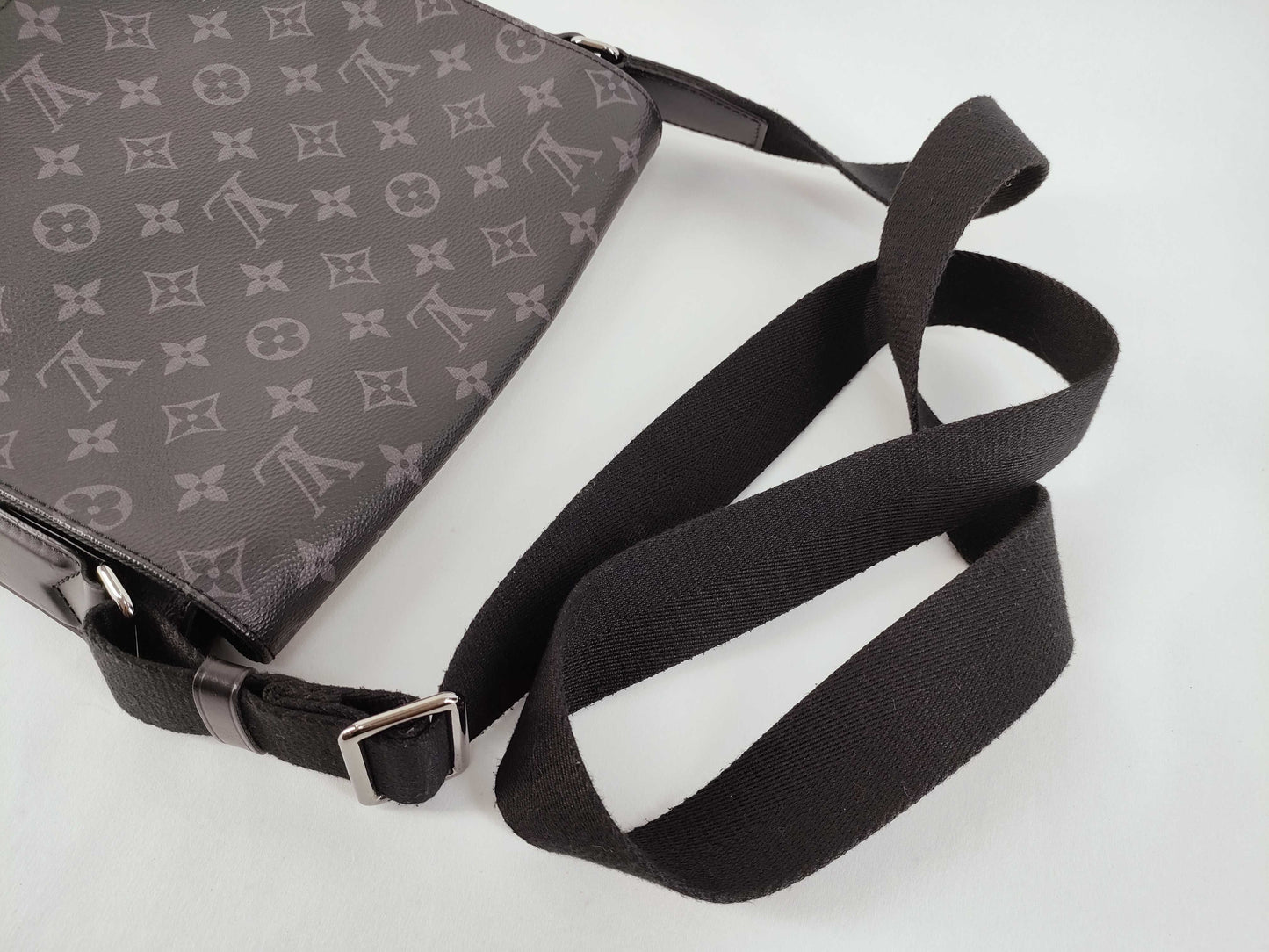 LOUIS VUITTON Damier District PM/Monogram Eclipse/M44000/RFIC Shoulder Bag