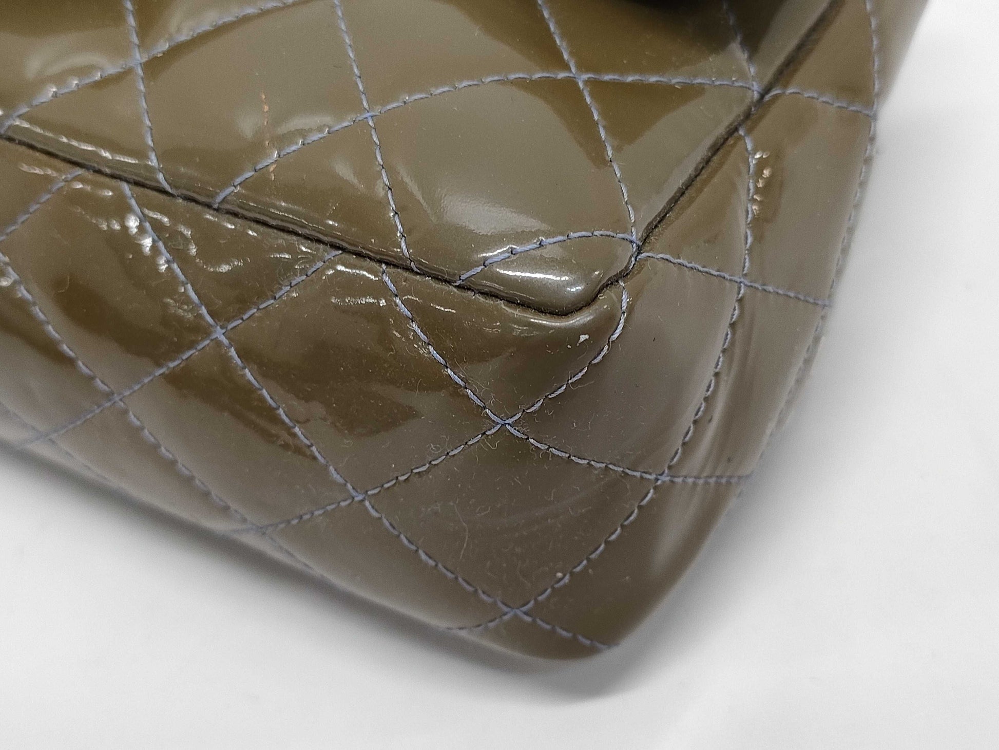 CHANEL Chain Shoulder Bag/Mini Matelasse 20/Patent Leather/16019885 Shoulder Bag