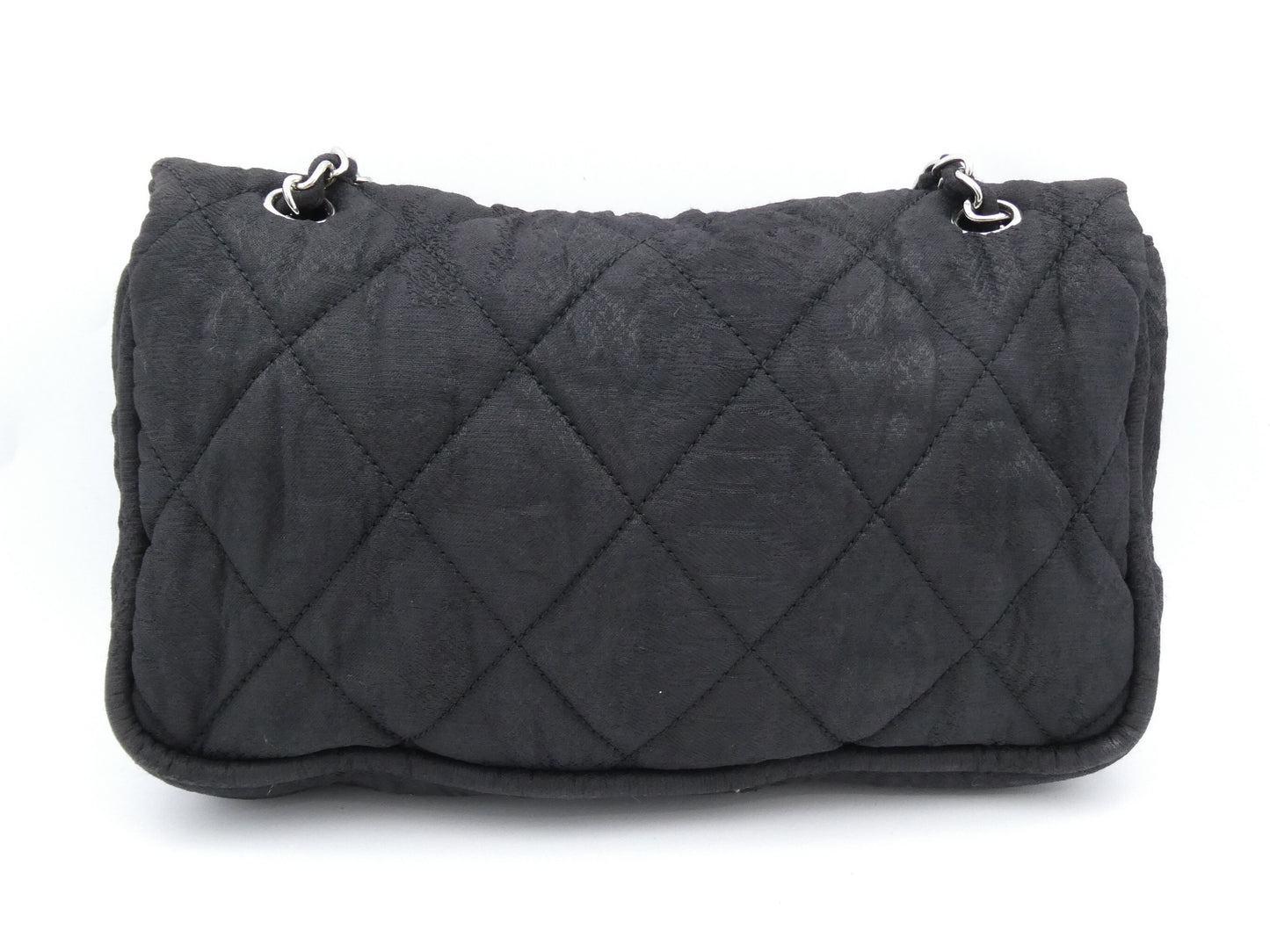 CHANEL Matelasse Coco Mark Coated Canvas Chain Shoulder Bag