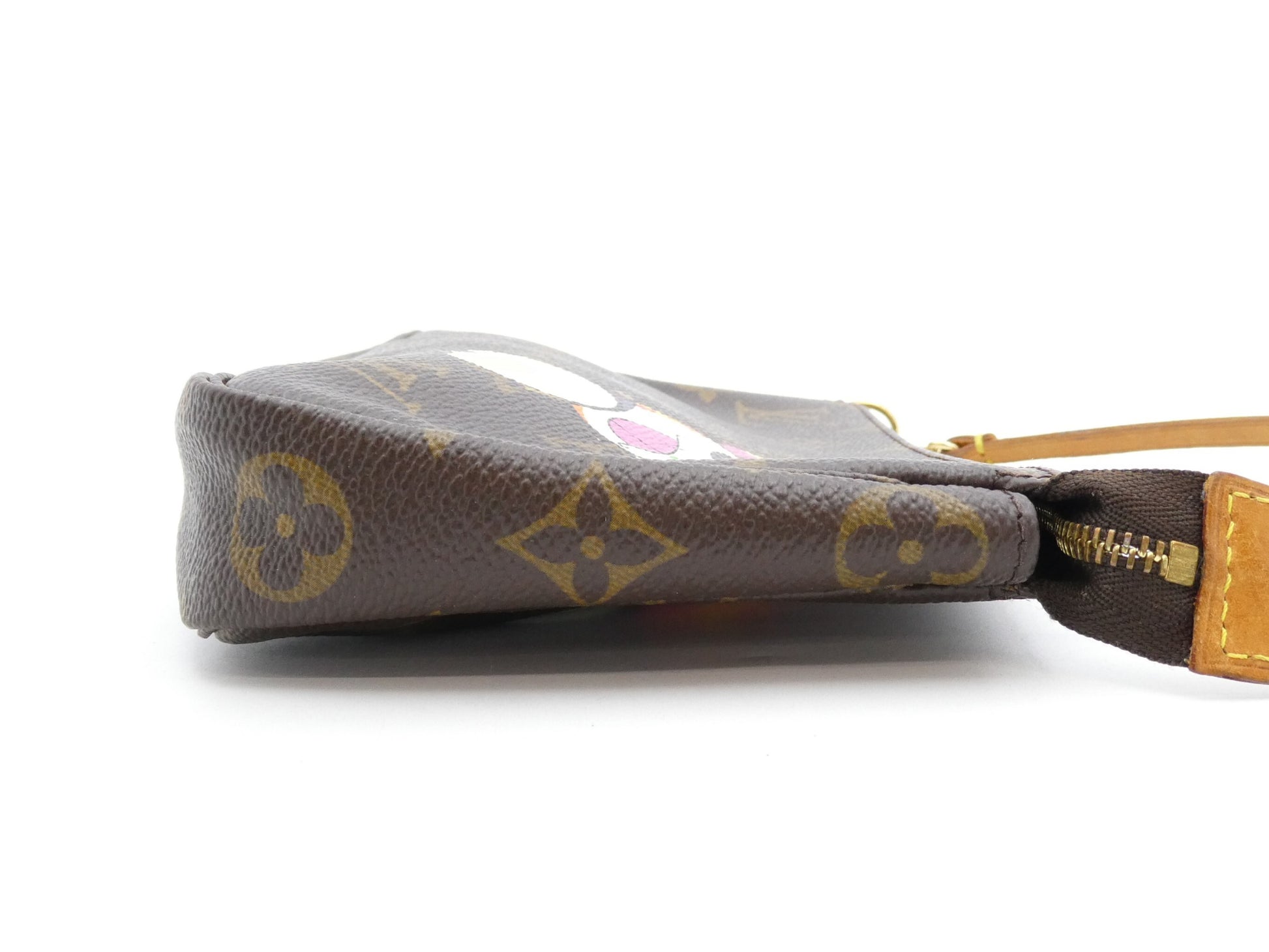 LOUIS VUITTON Monogram Accessoires Takashi Murakami Panda Handbag